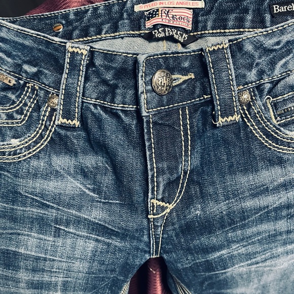 🍒 BOGO 🍒 EXPRESS Dark Wash Boot cut Jeans - Picture 7 of 15